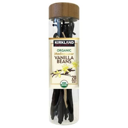Kirkland Signature Organic Madagascar Vanilla Beans 20 ct