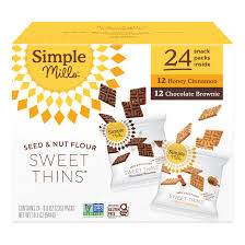 Simple Mills Seed & Nut Flour Sweet Things Variety Pack 24-0.8 oz