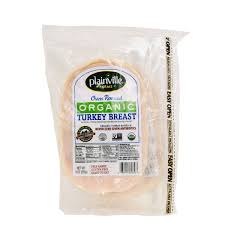 Plainville Organic Sliced Turkey 3-9 oz