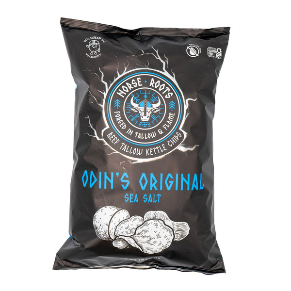 Norse Roots Beef Tallow Chips Sea Salt 18 oz