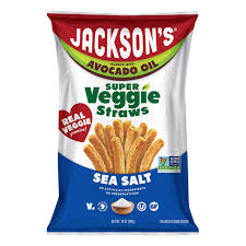 Jackson’s Super Veggie Straws 16 oz