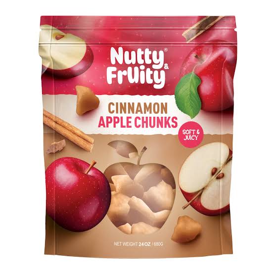 Nutty and Fruity Cinnamon Apple Wedges 24 oz