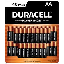 Duracell AA Alkaline Batteries 40 ct