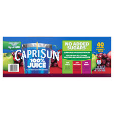 Capri Sun 100% Juice Variety Pack 40-6 oz