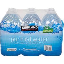 Kirkland Signature Purified Water 6-1 gallon