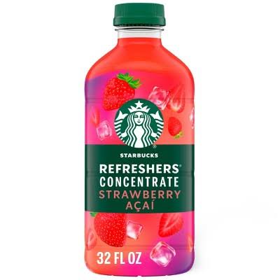 Starbucks Refreshers Strawberry Acai 32 oz