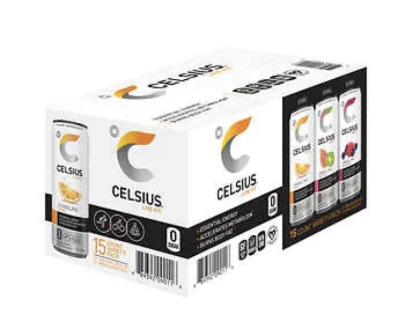 Celsius Sparkling Fitness Drink 15-12 oz