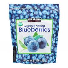 Kirkland Signature Organic Dried Blueberries 20 oz