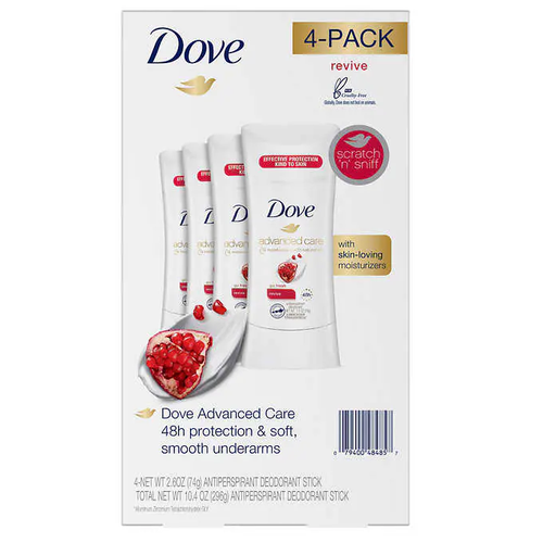 Dove Advanced Care Revive Antiperspirant 4-2.6 oz