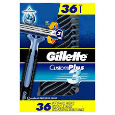 Gillette Custom Plus3 Disposable Razors 36 ct