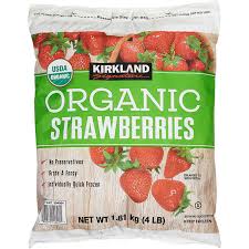 Kirkland Signature Organic Strawberries 4 lbs