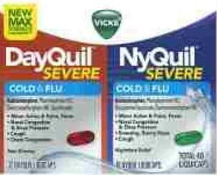 Vick's DayQuil / NyQuil Severe Cold and Flu 72 ct