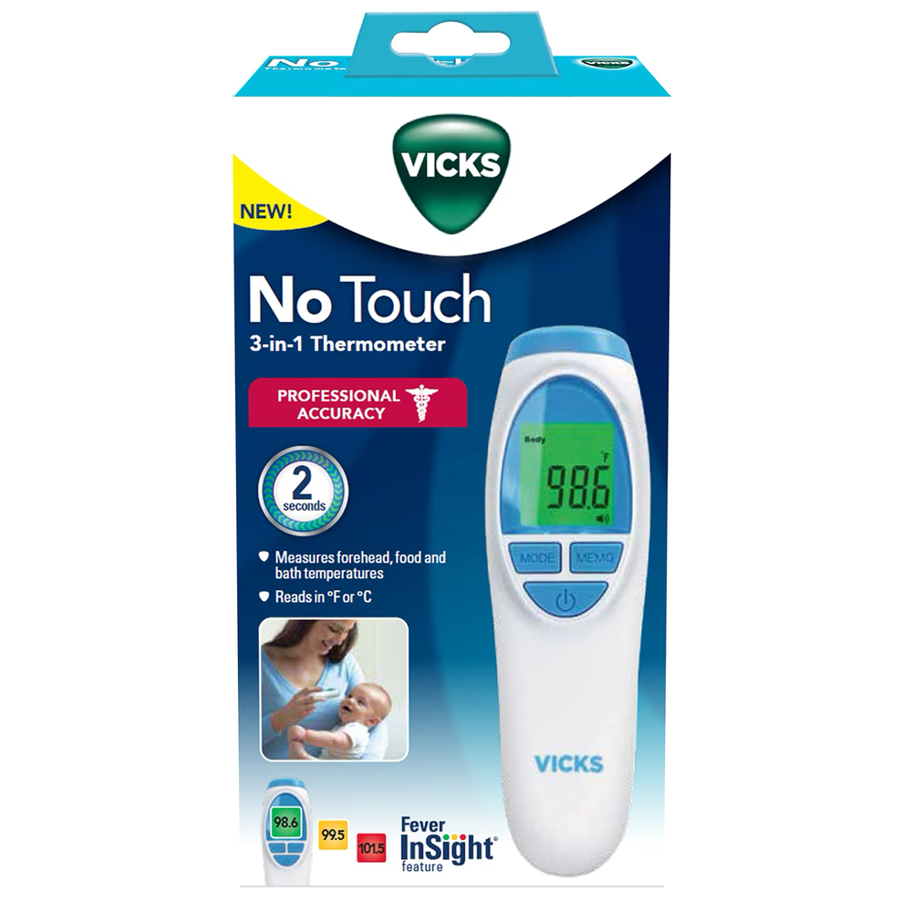 Vicks No Touch 3-in-1 Infrared Thermometer 