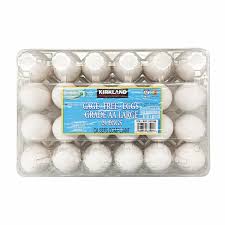 Kirkland Signature Cage Free Eggs Grade AA Large White 24 ct