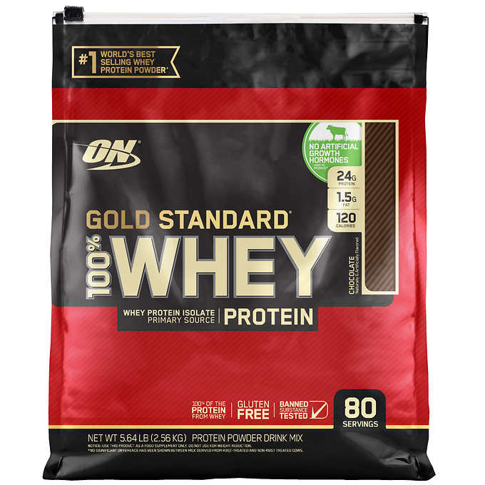 Optimim Nutrition Gold Standard 100% Whey Vanilla 80 servings