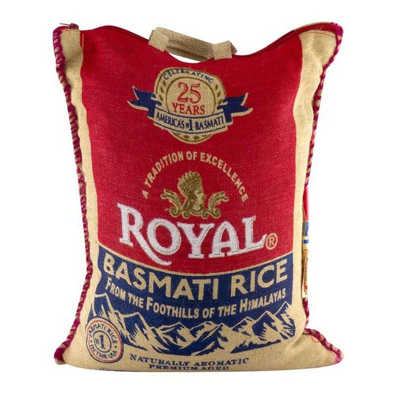 Royal Basmati Rice 20 lbs