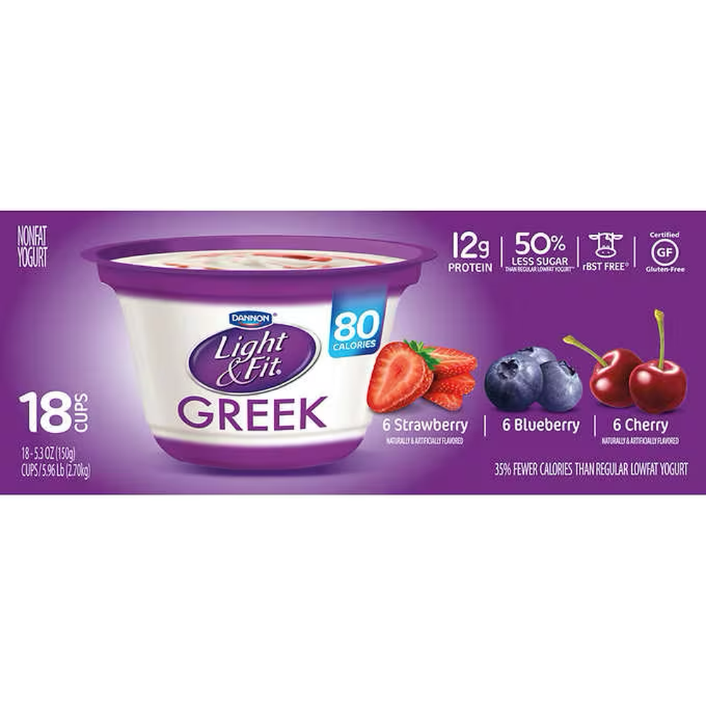 Dannon Yogurt Light & Fit Greek 18-5.3 oz