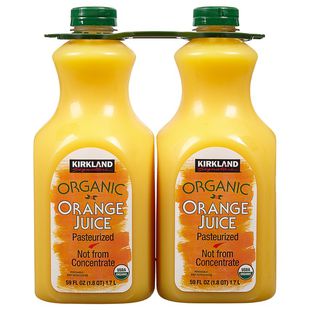 Kirkland Signature Organic Orange Juice 2-59 oz