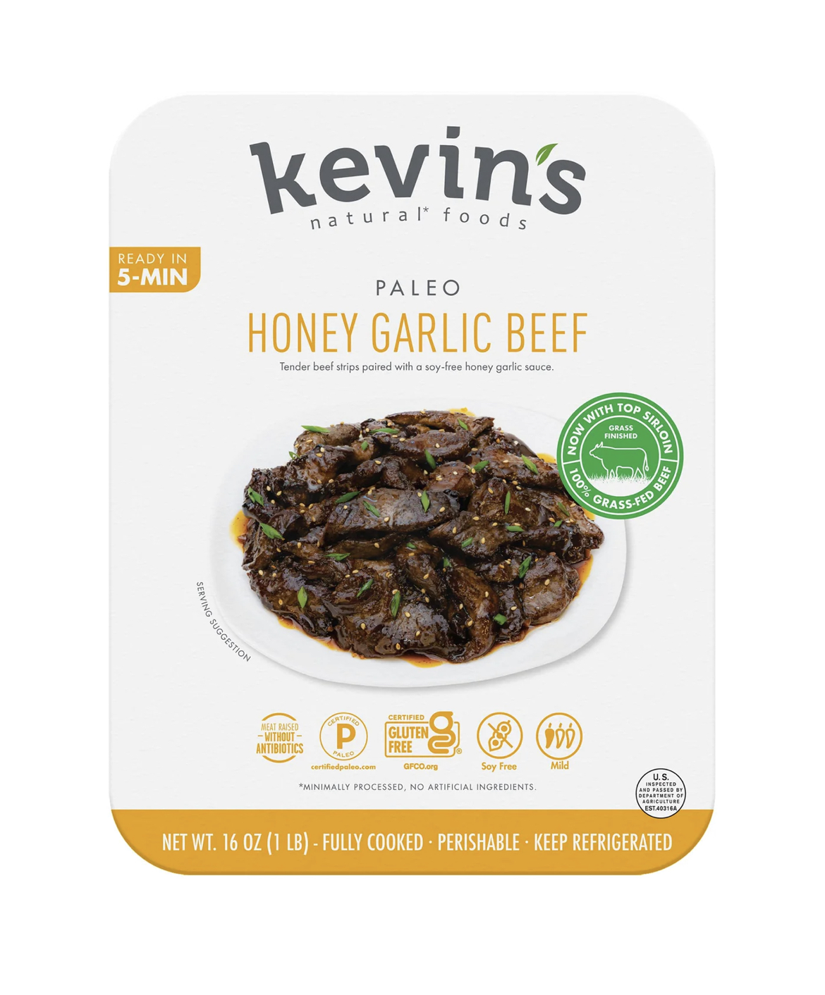 Kevin’s Honey Garlic Beef 32 oz