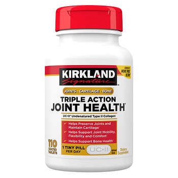 Kirkland Signature Triple Action Joint Health 110 Tablets