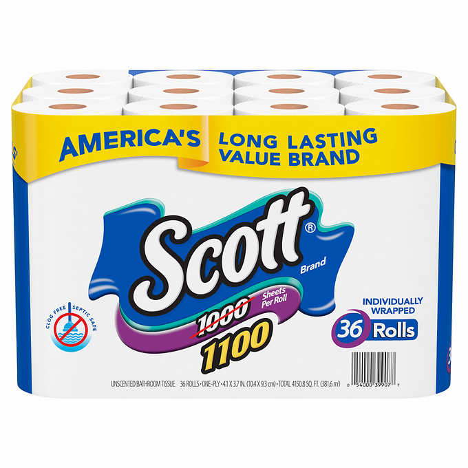 Scott Bath Tissue 36 ct