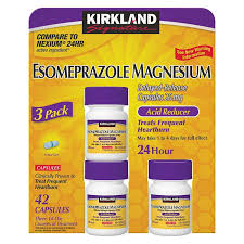 Kirkland Signature Esomeprazole Magnesium 20 MG Caplets, 3 x 14 ct