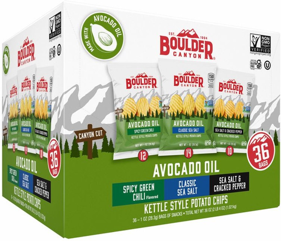 Boulder Canyon Avocado Oil Variety 36 ct
