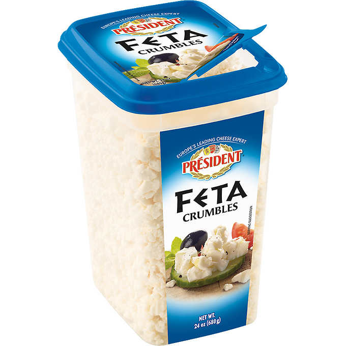 President Feta Cheese Crumbles 24 oz