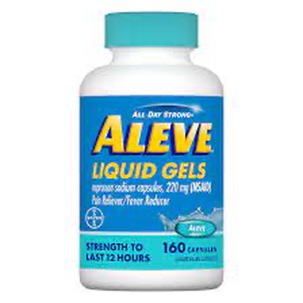 Aleve Liquid Gels 220MG 160 ct