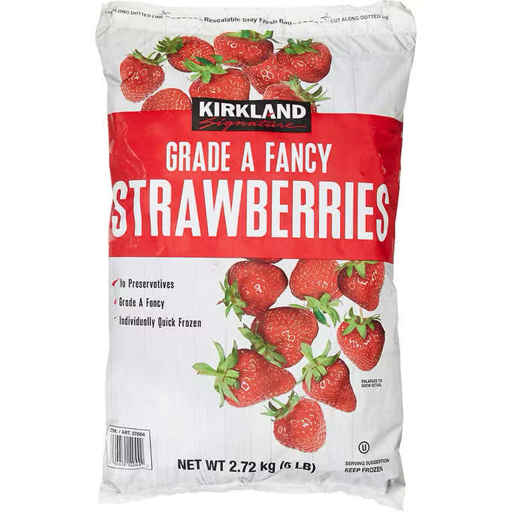 Kirkland Signature Whole Strawberries 6 lbs