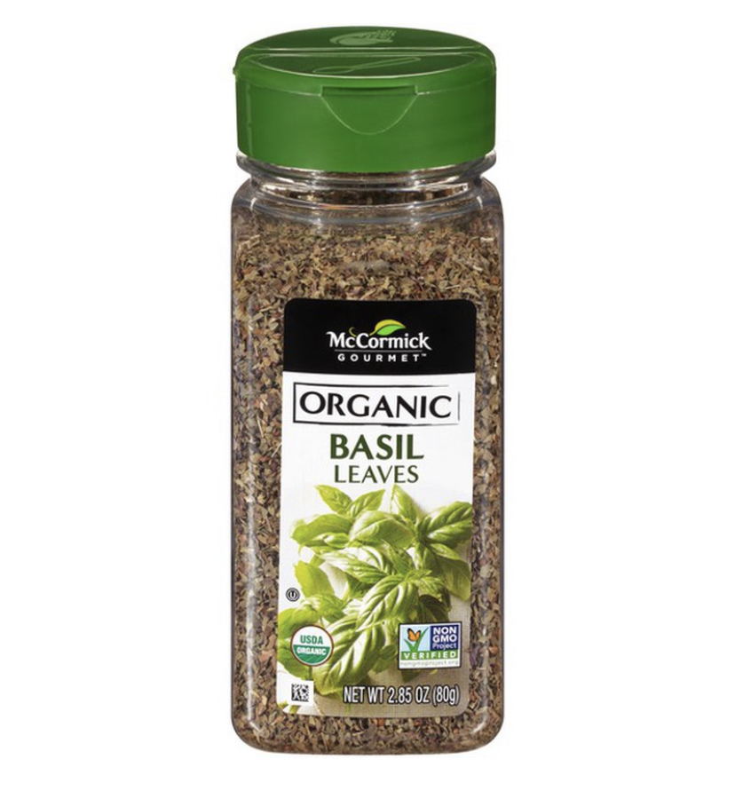 McCormick Organic Basil, 2.85 oz