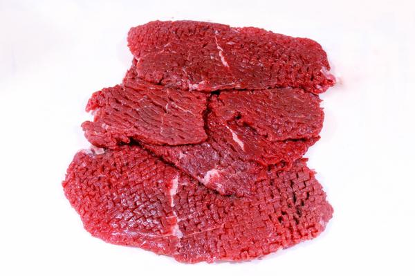 USDA Choice Beef Cubed Steak, price per lb