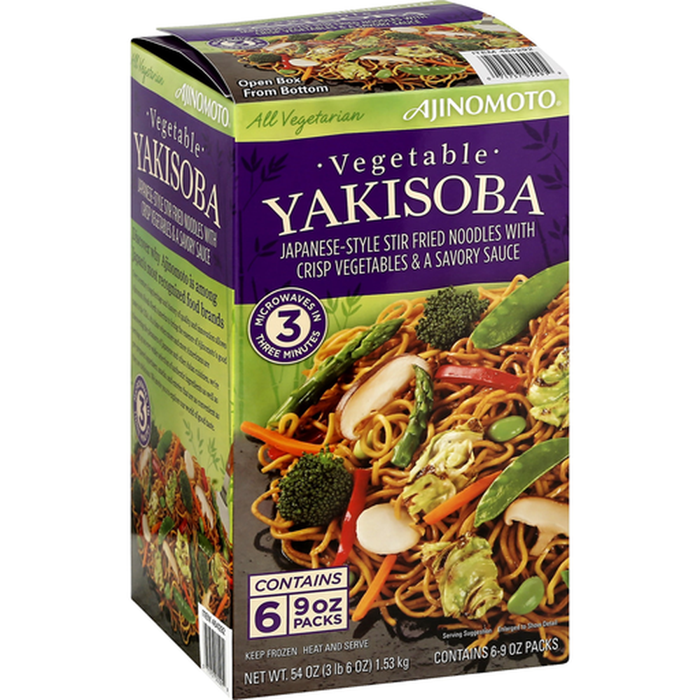 Yakisoba Noodles with Vegetables 6-9 oz