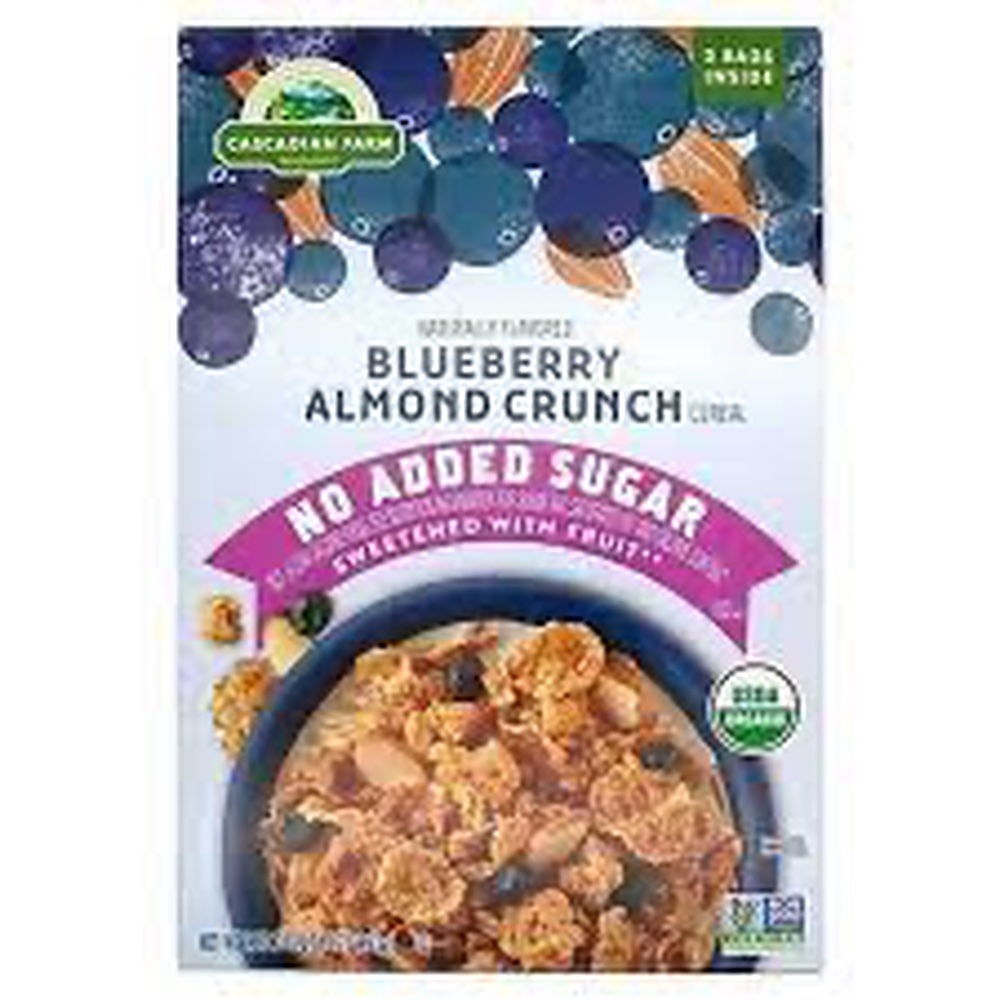 Cascadian Farm Organic Blueberry Almond Cereal 34 oz