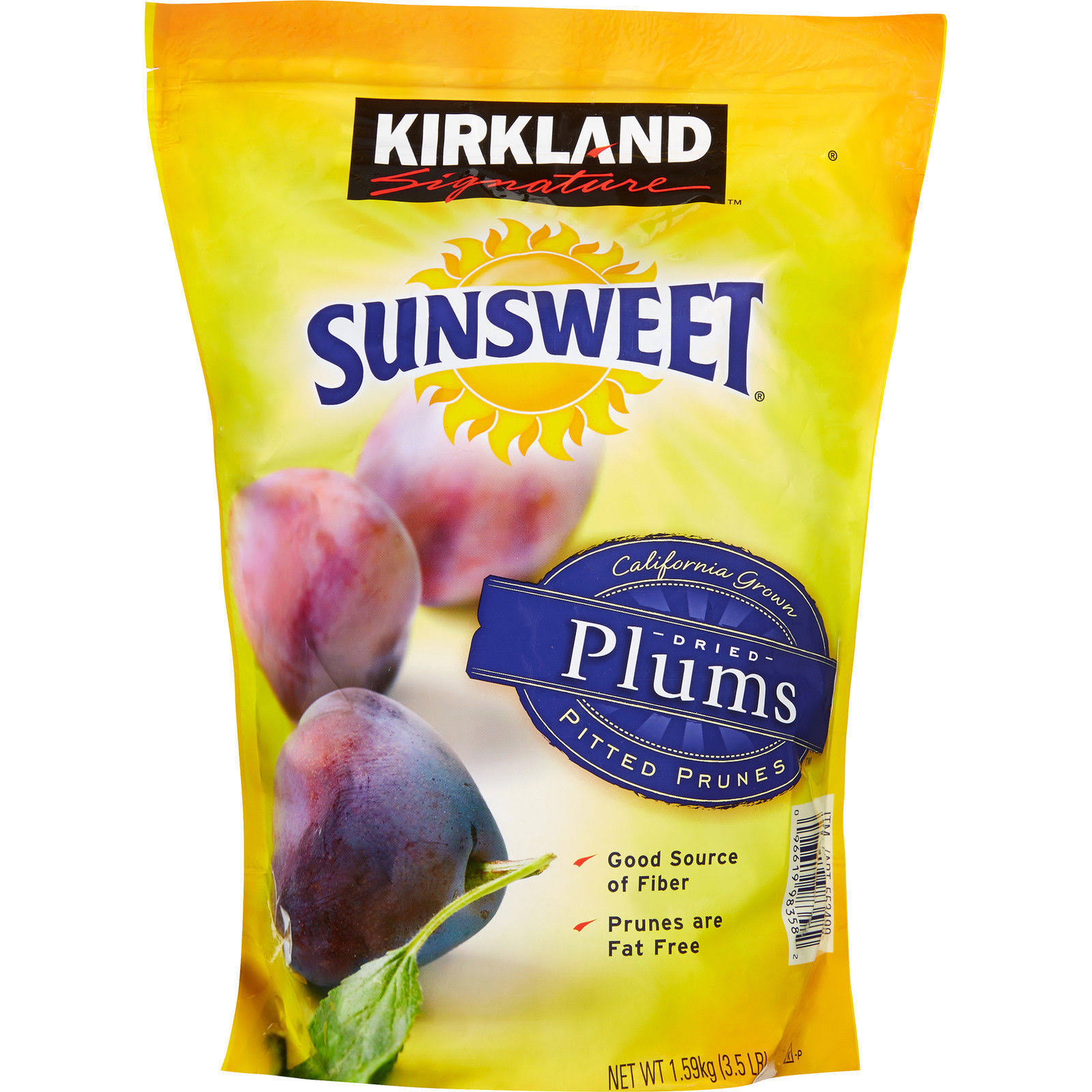 Kirkland Signature Sunsweet Dried Plums 56 oz