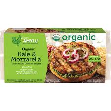 Amylu's Kale and Mozzarella Chicken Burger 2.5 lbs