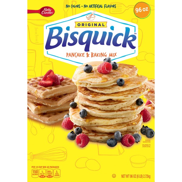 Bisquick Pancake & Baking Mix, 6 lbs