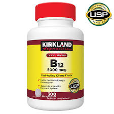 Kirkland Signature Vitamin B12 5000MCG Quick Dissolve 300 ct