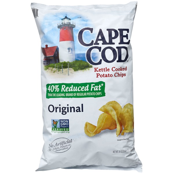 Cape Cod Reduced Fat Chips 30 oz