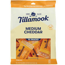 Tillamook Tillamoos Medium Cheddar Cheese 52-0.75 oz