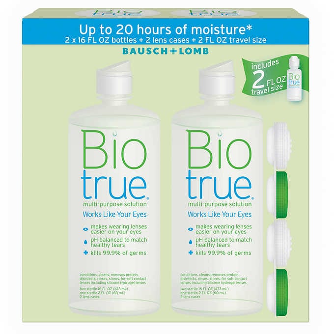 Bausch & Lomb Biotrue Multipurpose Solution 2-16 oz + 2 oz