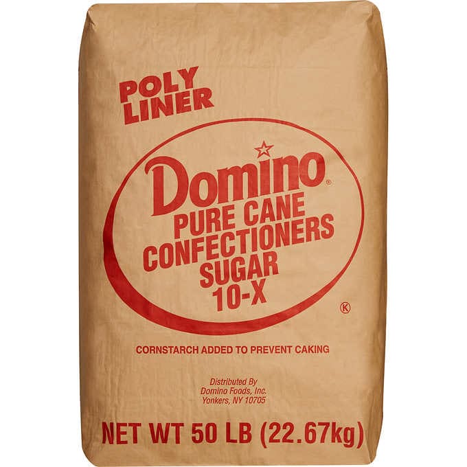 Domino Powdered Sugar 10x 50 lbs