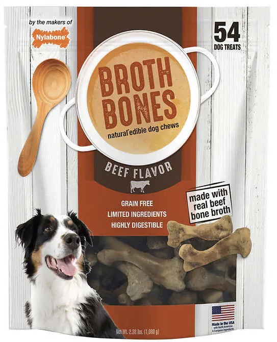 Nylabone Broth Bones 54 ct