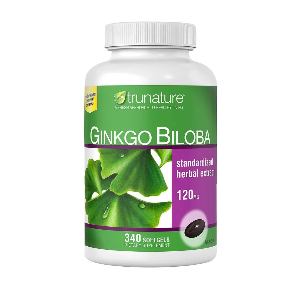 TruNature Ginkgo Biloba 120 mg 240 softgels