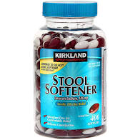 Kirkland Signature Stool Softener 100MG Softgels, 400 ct