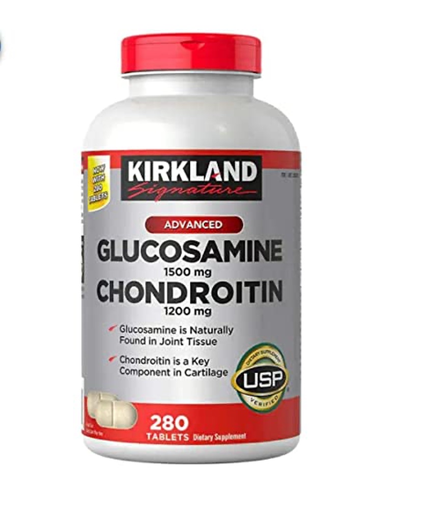Kirkland Signature Glucosamine 1500 Chondroitin 1200 280 ct