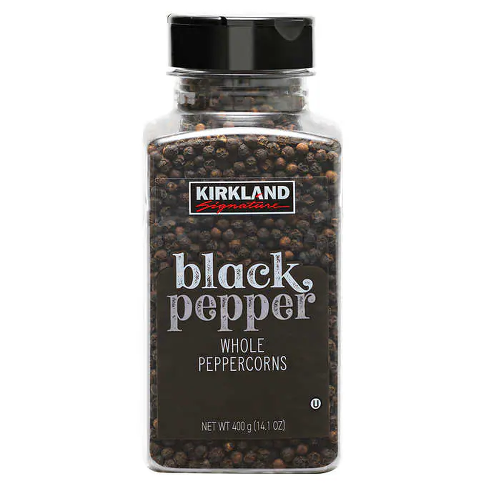  Kirkland Signature Whole Black Peppercorn 14.1 oz