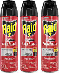 Raid Ant and Roach Spray 3-17.5 oz