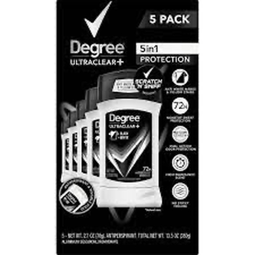 Degree Ultraclear Plus Antiperspirant 5-2.7 oz