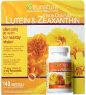 TruNature Vision Softgels Complex Lutein and Zeaxanthin Supplement 140 ct